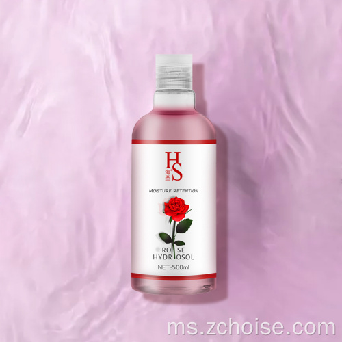 Label peribadi Concentrated Rose Hydrosol Clear